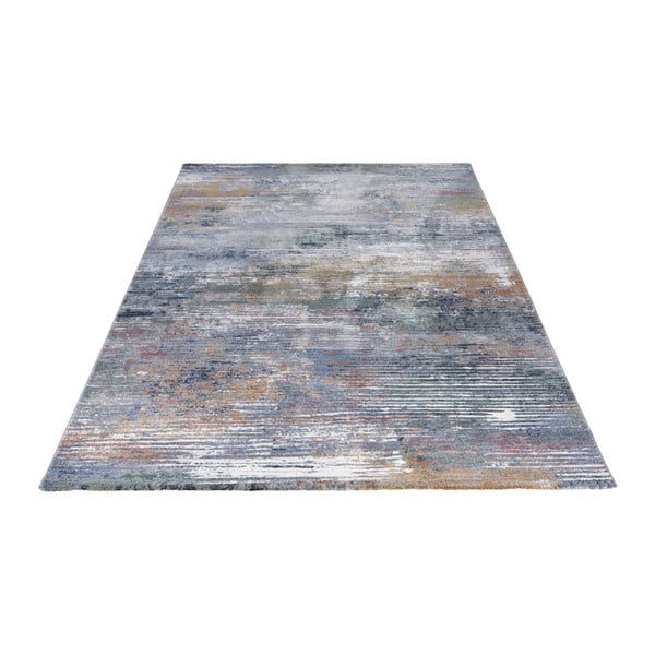 Tappeto Arty Trappes grigio-marrone, 80 x 150 cm - Elle Decoration-image-4