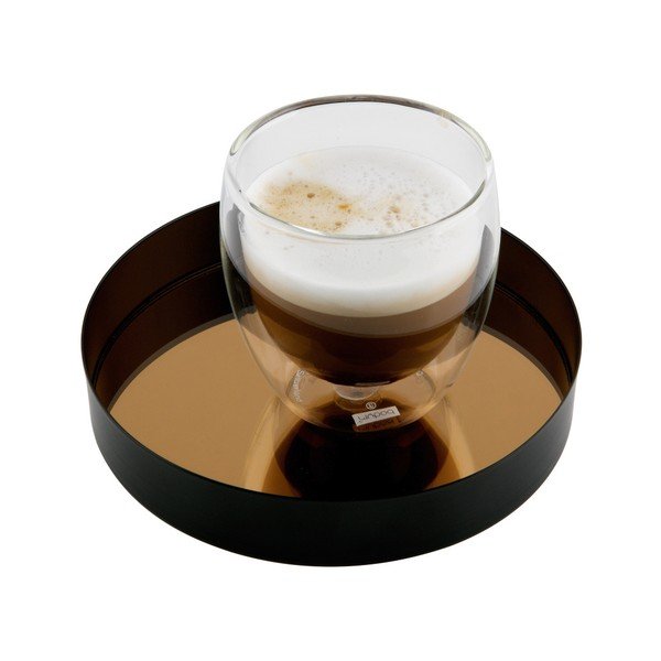 Vassoio nero Jay, Ø 16,5 cm - WOOOD-image-1