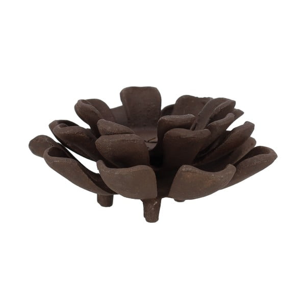 Portacandela in metallo per tea light Pine Cone - Esschert Design-image-1