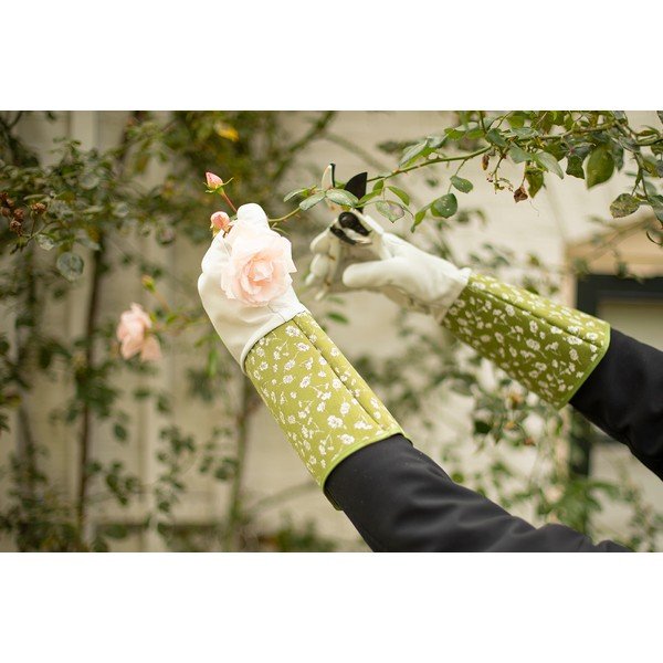 Guanti da giardinaggio con protezione estesa dell'avambraccio, taglia. M - Esschert Design-image-1