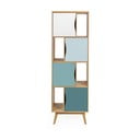 Libreria turchese 65x191 cm Avon - Woodman
