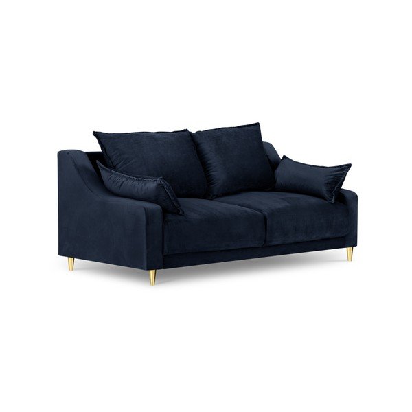 Divano blu scuro Pansy, 150 cm - Mazzini Sofas