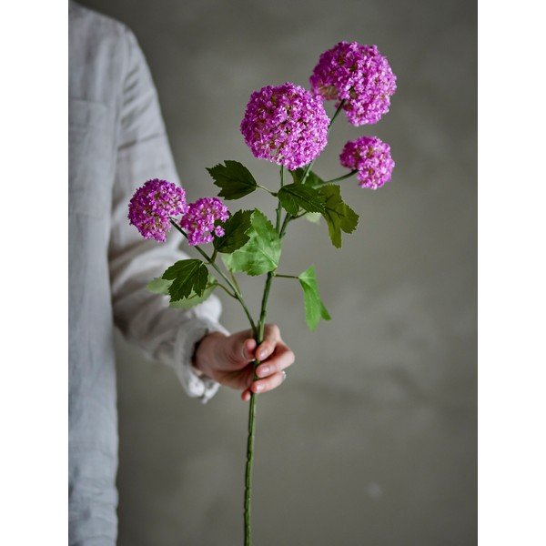 Fiore artificiale (altezza totale 73,5 cm) Snowball – Bloomingville-image-1