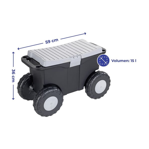 Cassetta da giardino su ruote - Maximex-image-4