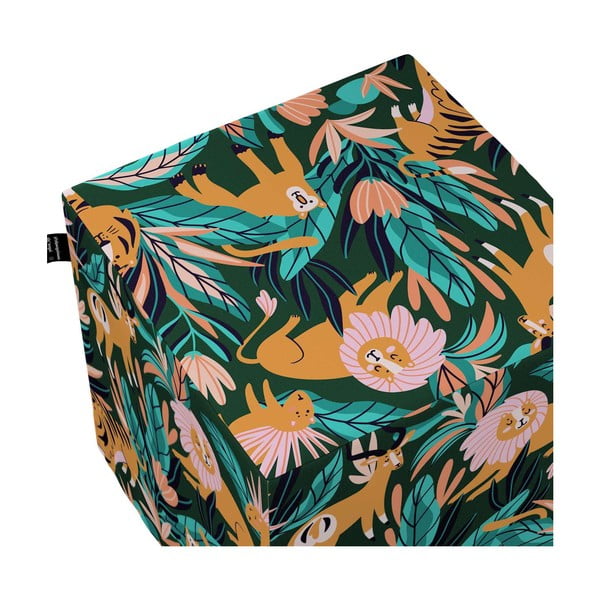 Pouf per bambini Magic - Yellow Tipi-image-1