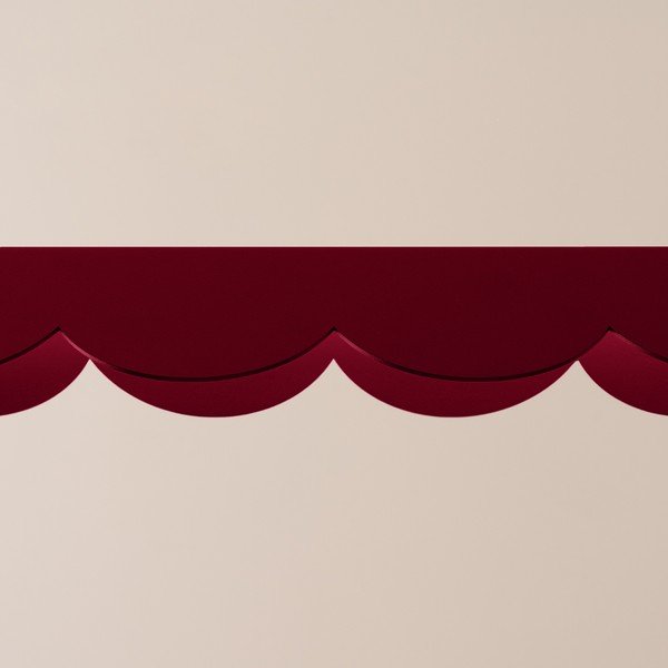 Lampadario LED burgundy in alluminio BISCUIT – Thoro-image-2