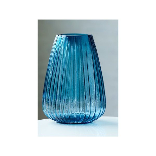 Vaso in vetro blu scuro Kusintha - Bitz-image-4