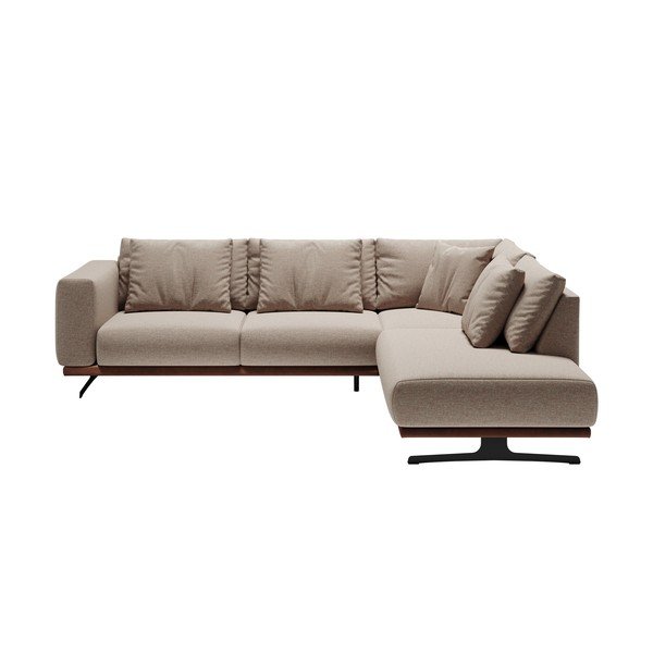 Divano angolare beige Devichy , angolo destro Caulus - devichy-image-2