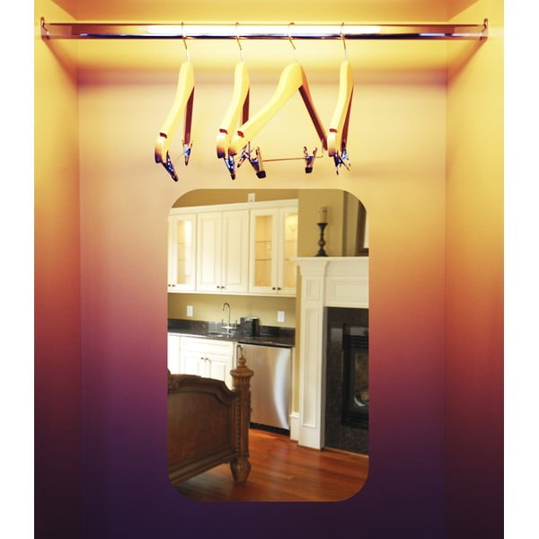 Adesivo a specchio Rettangolo, 42 x 27 cm - Ambiance-image-3