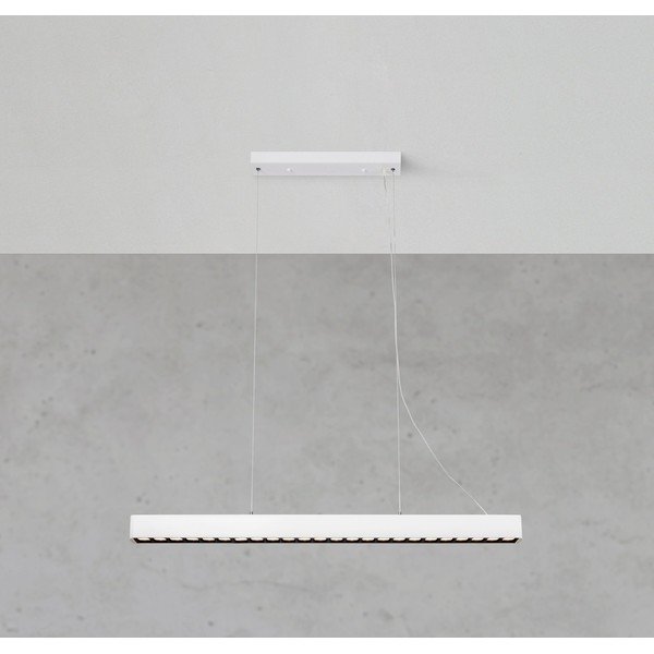 Lampadario LED bianco con paralume in metallo Plano – Markslöjd-image-1