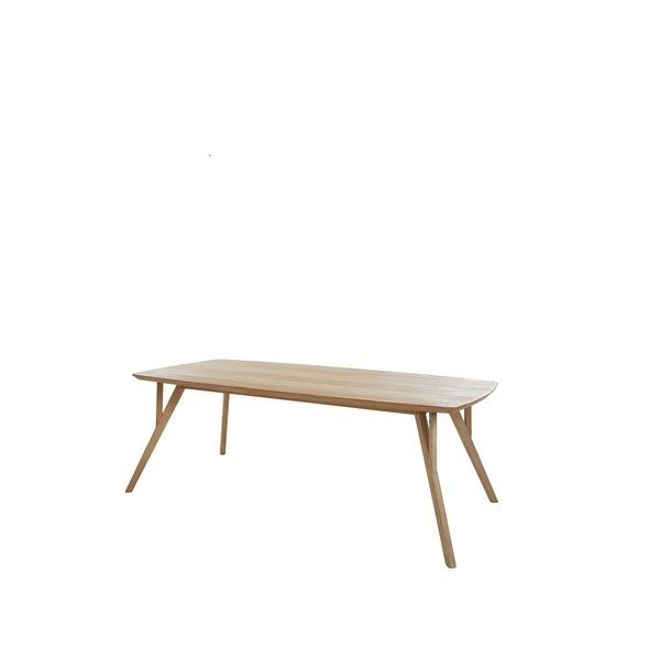 Tavolo da pranzo in mango massiccio 100x200 cm Quenza – Light & Living
