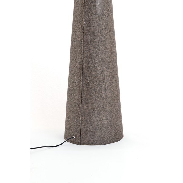 Lampada da terra marrone con paralume in tessuto (altezza totale 180 cm) Micky – Light & Living-image-4