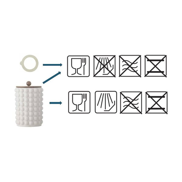 Contenitore per alimenti in gres Madge – Bloomingville-image-4