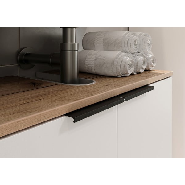 Mobile bianco sotto il lavabo 60x58 cm Menen - Germania-image-3