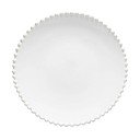Piatto in gres bianco , ⌀ 28 cm Pearl - Costa Nova
