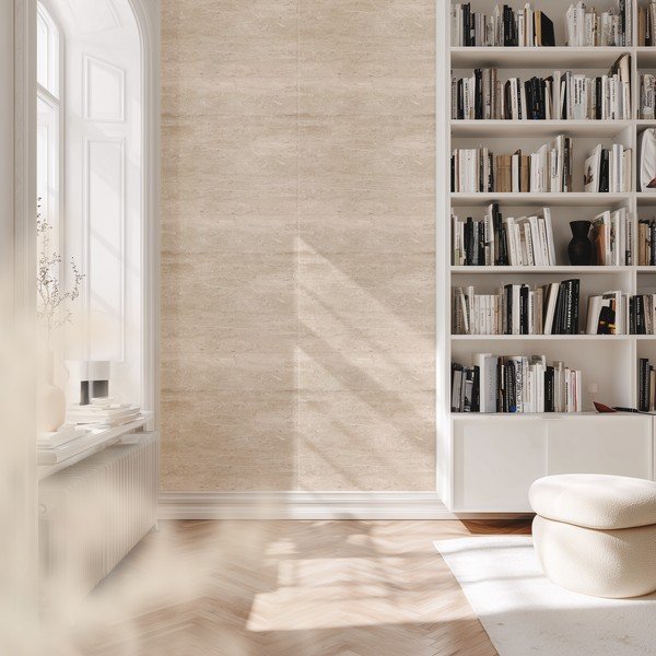 Set di pannelli acustici in tessuto 2 pz 60x60 cm Travertine II – Styler-image-2