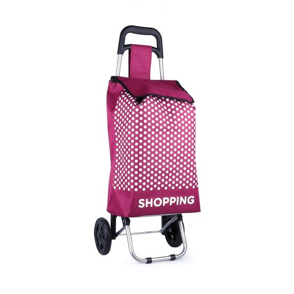 Borsa spesa rossa su ruote Andes, 29 l - Hero-image-3