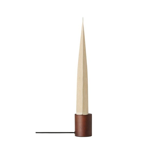 Lampada da tavolo marrone/color crema in carta (altezza totale 44 cm) Mai Le – Ellos Home-image-3