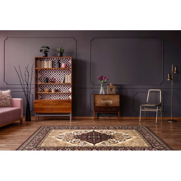 Tappeto in lana rossa 133x180 cm Audrey - Agnella-image-1