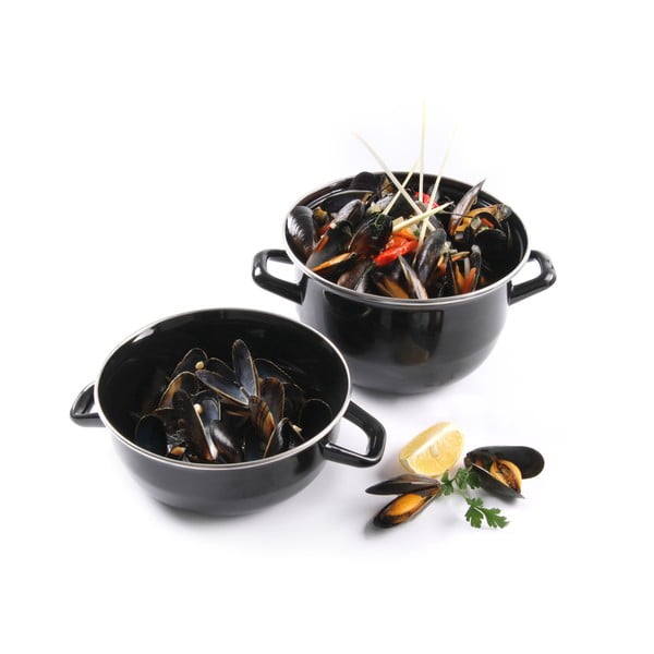 Pentola in acciaio inox con coperchio 3,5 l - Hendi-image-1