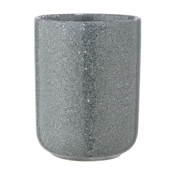 Tazza in ceramica grigia per spazzolini da denti Noto - Wenko-image-2