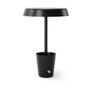 Lampada da tavolo LED nero opaco (altezza 31 cm) Cup - Umbra