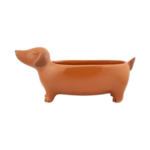 Coprivaso in ceramica Sausage Dog – Sass & Belle-image-3