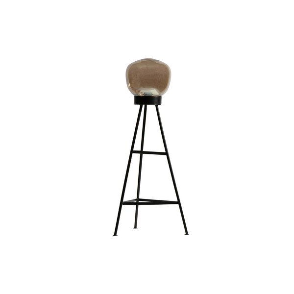 Lampada a stelo nera Dome, altezza 84 cm - BePureHome