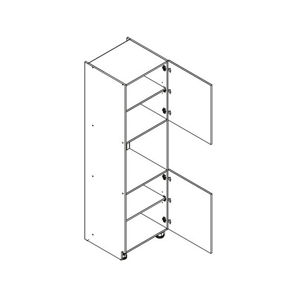 Mobile da cucina alto per forno a incasso (larghezza 60 cm) Aden - STOLKAR-image-3