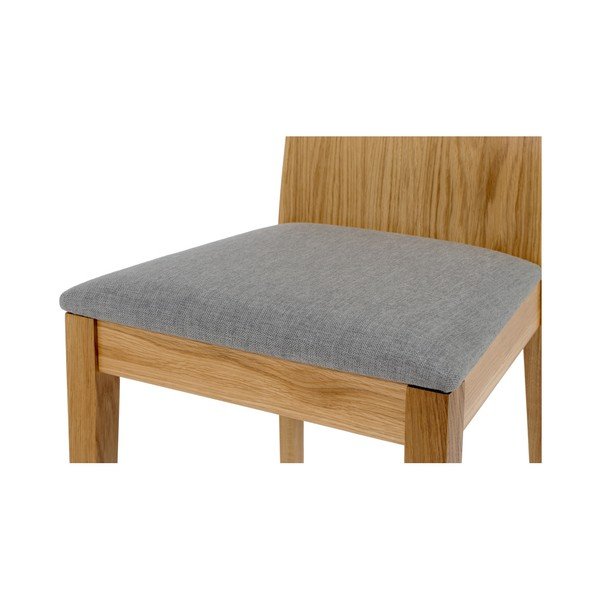 Set di 2 sedie da pranzo con base in rovere massiccio Niemi - Woodman-image-3