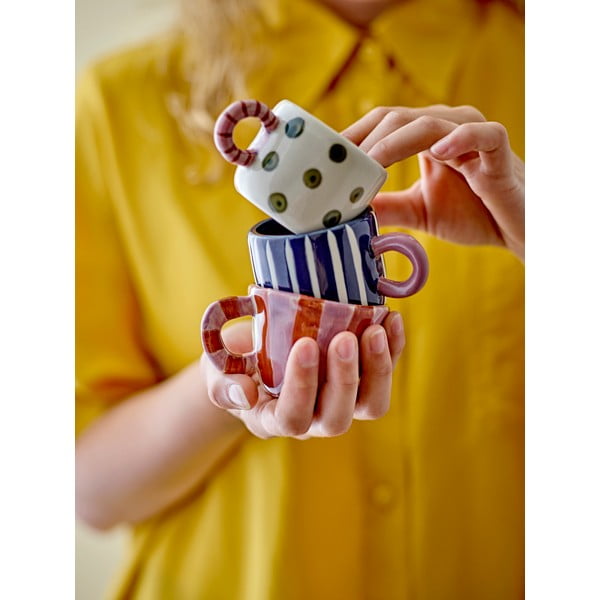 Tazzina per espresso verde in gres 115 ml Nini – Bloomingville-image-2