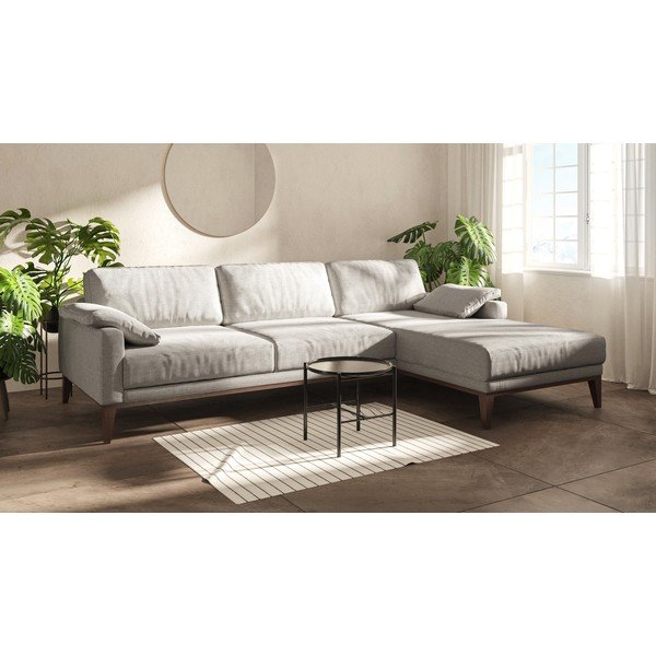 Divano angolare crema , angolo destro Musso - MESONICA-image-1