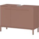 Mobile da lavabo marrone opaco 80x59 cm Laurino – Germania