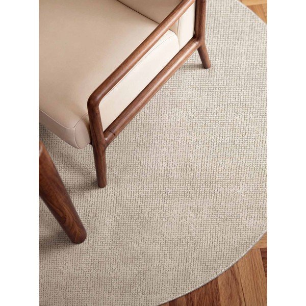 Tappeto rotondo color crema in lana tessuto a mano ø 200 cm Greenwich – Ted Baker-image-4