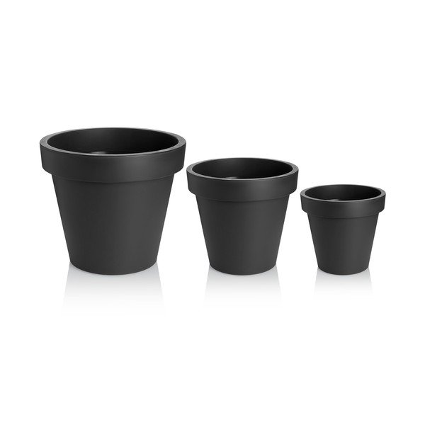 Vaso in plastica ø 29 cm Metro Twist - Gardenico-image-4