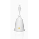 Campana di Natale in vetro bianco, altezza 17,9 cm Nordic Vintage - Crystalex