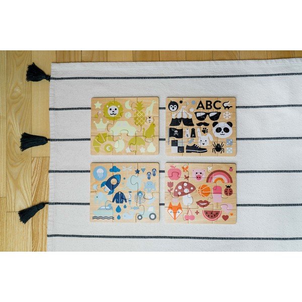 Puzzle per bambini in legno Colours - Kindsgut-image-1