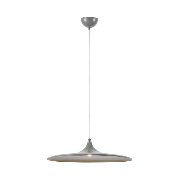Lampadario LED grigio in metallo con intensità regolabile ø57x13 cm Beam – Markslöjd