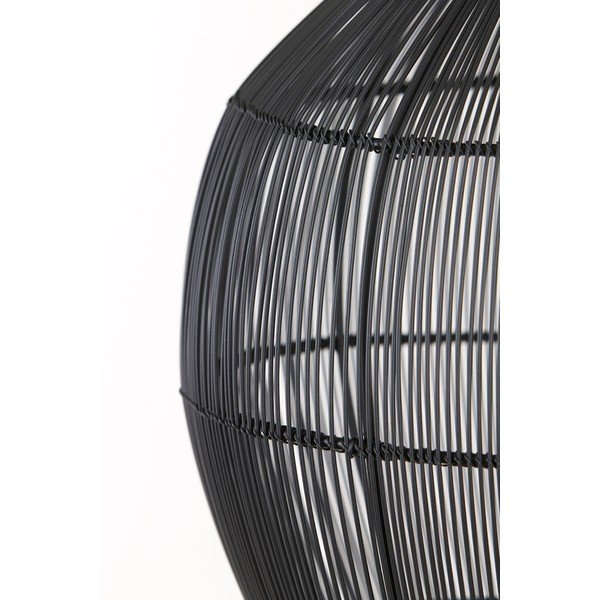 Lampada da soffitto nera ø 28 cm Yumi - Light & Living-image-4