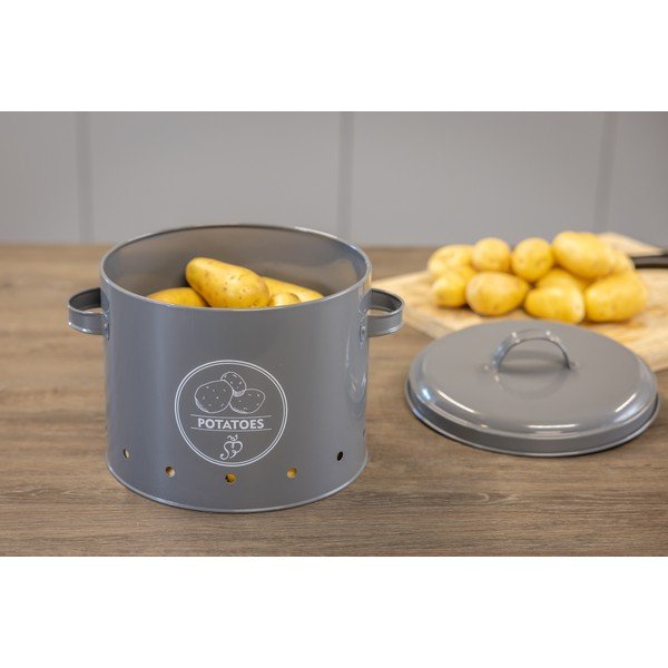 Cassetta per patate in acciaio Secret Du Potager - Esschert Design-image-1