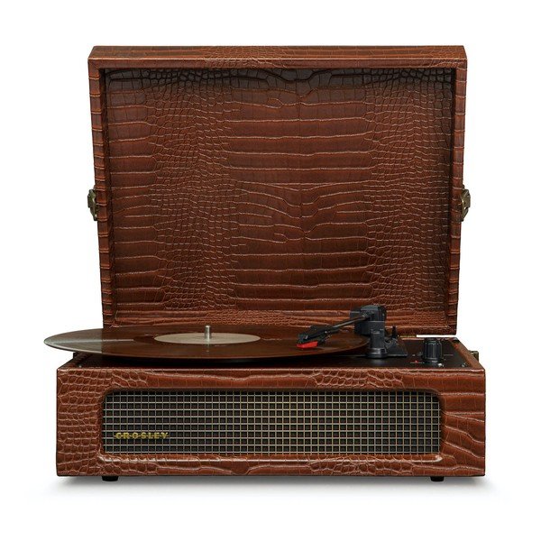 Giradischi in coccodrillo marrone Voyager - Crosley-image-4