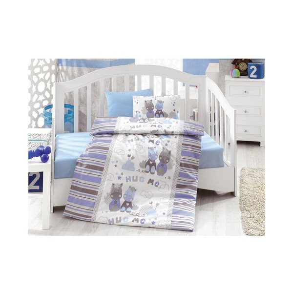 Biancheria da letto per bambini con lenzuolo Midilli, 100 x 150 cm - Mijolnir