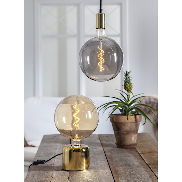 Supporto per lampada color ottone 10 cm Glans – Star Trading-image-1