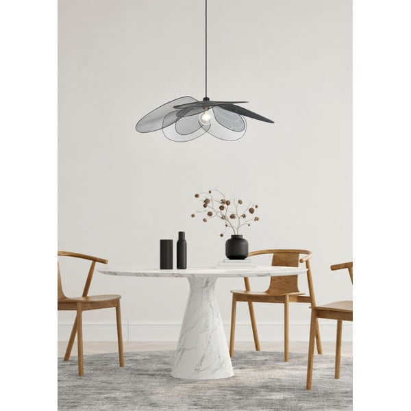 Lampadario nero opaco ø 87 cm Fleure – Trio-image-1