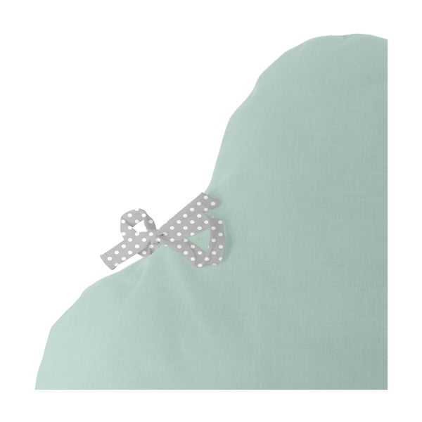 Coprimaterasso per culla Mr Fox in cotone verde menta. 60 x 40 cm Nube - Mr. Fox-image-3