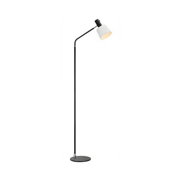Lampada a stelo bianca e nera Bodega - Markslöjd