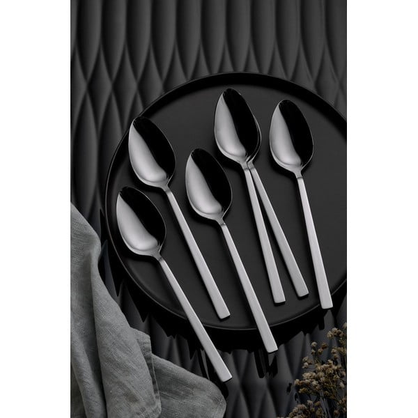 Posate argentate in acciaio inox 36 pz – Hermia-image-2