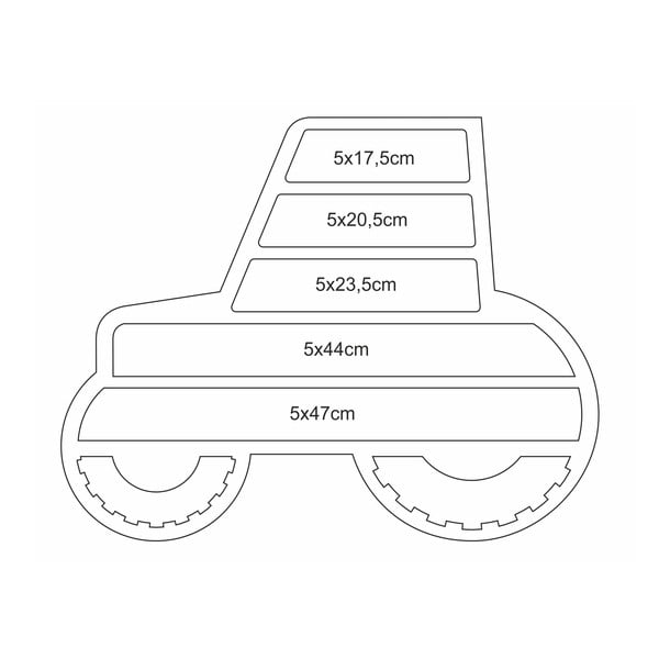 Trattore a ripiani - Unlimited Design for kids-image-1