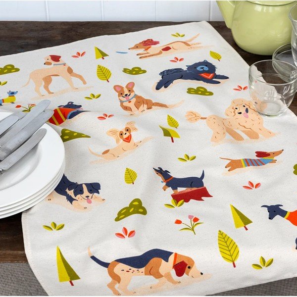 Strofinaccio in cotone 70x50 cm Dog Park – Rex London-image-1