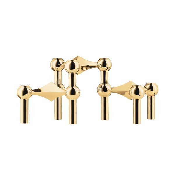 Portacandele in set in metallo 3 pz Nagel – STOFF Nagel